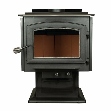 ASHLEY HEARTH PRODUCTS 3,200 Sq Ft EPA Certified Large Pedestal Wood Stove AW3200E-P